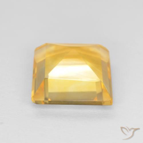 9,17 ctw natürlicher Top-Gold Citrin, Quadrat, VS