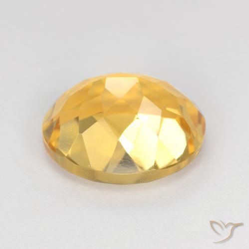 9,17 ctw natürlicher Mittleres Gold Citrin, Oval, VS