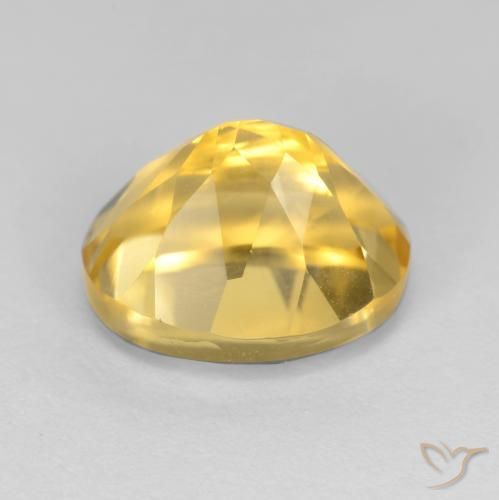 9,17 ctw natürlicher Mittelgold Citrin, Oval, VS