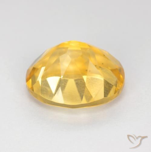 9,17 ctw natürlicher Mittleres Gold Citrin, Oval, VS