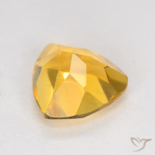 9,17 ctw natürlicher Helles Gold Citrin, Trillion, VS
