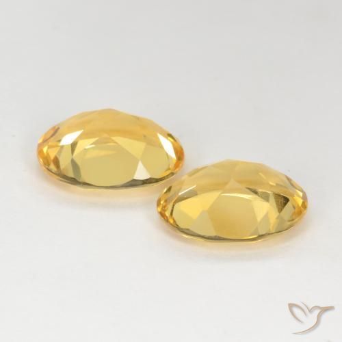 5.19 ct natürliche Mittelgold Citrin-Edelsteine, Oval, VS