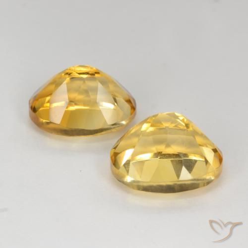 7.87 ct natürliche Mittelgold Citrin-Edelsteine, Oval, VS