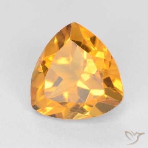 9,17 ctw natürlicher Orange-Gold Citrin, Trillion, VS