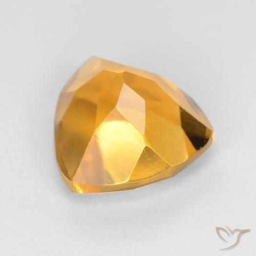 9,17 ctw natürlicher Orange-Gold Citrin, Trillion, VS