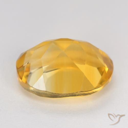 9,17 ctw natürlicher Mittleres Gold Citrin, Oval, VVS-VS
