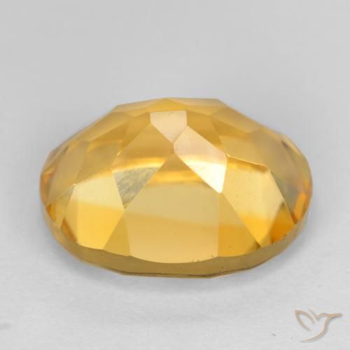 9,17 ctw natürlicher Helles Gold Citrin, Oval, VS