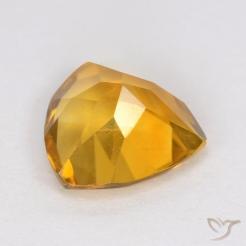 9,17 ctw natürlicher Orange-Gold Citrin, Trillion, VS