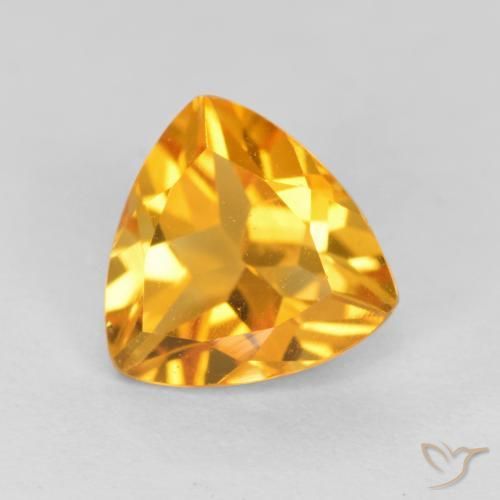 9,17 ctw natürlicher Mittelorange Citrin, Trillion, VS