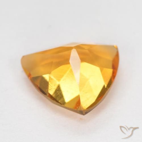 9,17 ctw natürlicher Mittelgold Citrin, Trillion, VS