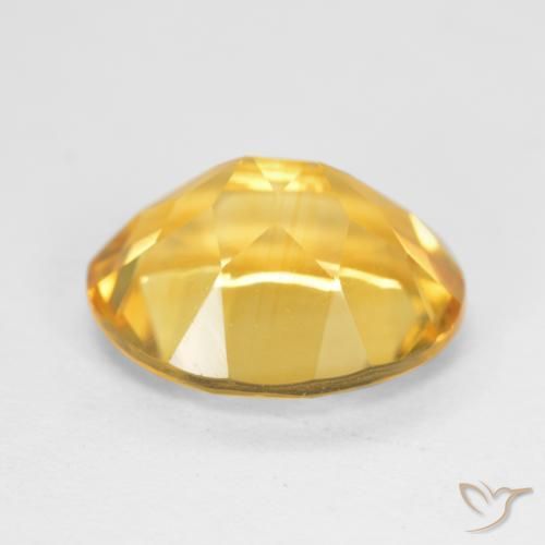 9,17 ctw natürlicher Helles Gold Citrin, Oval, VS