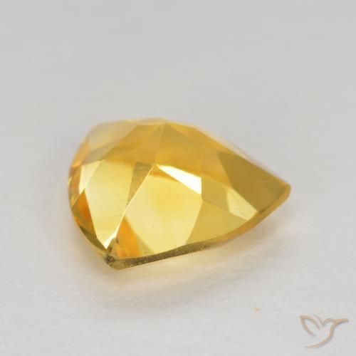 9,17 ctw natürlicher Mittleres Gold Citrin, Trillion, VVS-VS