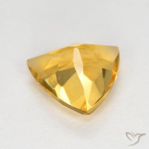 9,17 ctw natürlicher Helles Gold Citrin, Trillion, VS
