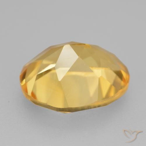 9,17 ctw natürlicher Golden Citrin, Oval, VVS