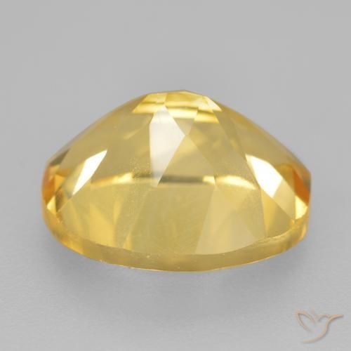 9,17 ctw natürlicher gold-orange Citrin, Oval, VS
