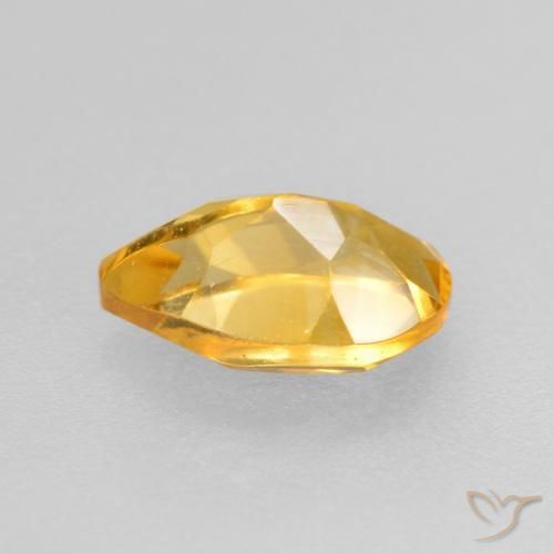 9,17 ctw natürlicher Top-Gold Citrin, Birnenform, VS