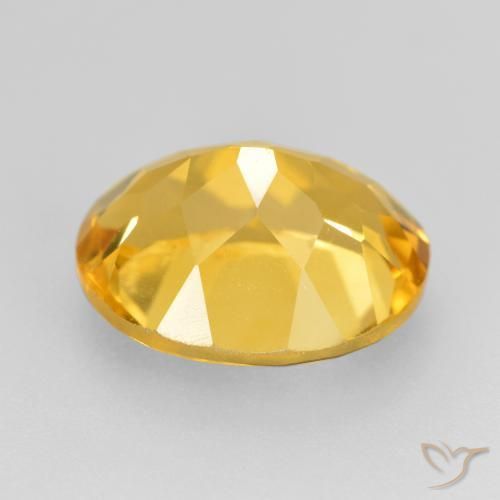 9,17 ctw natürlicher Mittleres Gold Citrin, Oval, VVS-VS