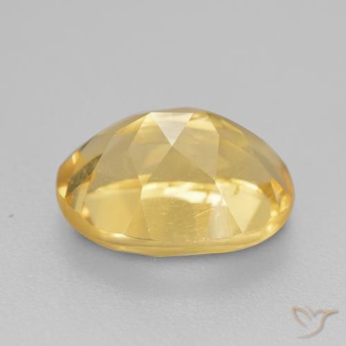 9,17 ctw natürlicher Golden Citrin, Oval, VS