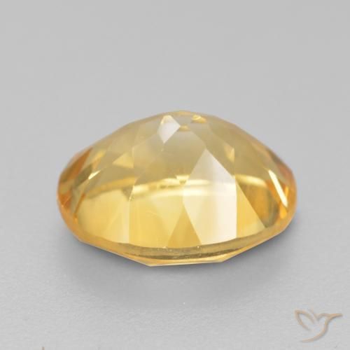 9,17 ctw natürlicher Golden Citrin, Oval, VS
