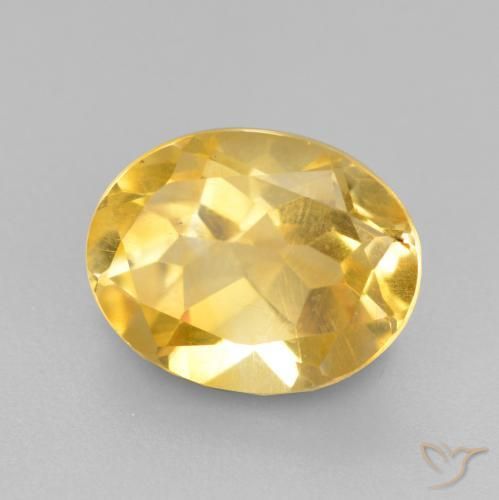 9,17 ctw natürlicher Mittleres Gold Citrin, Oval, VS