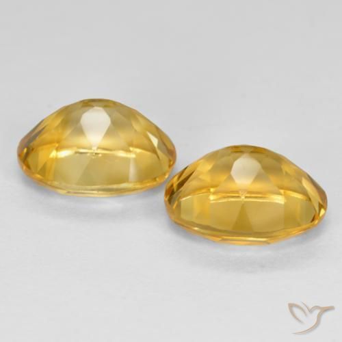 3.65 ct natürliche Mittelgold Citrin-Edelsteine, Oval, VS
