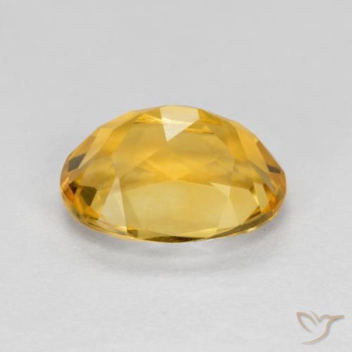 9,17 ctw natürlicher Helles Gold Citrin, Oval, VS