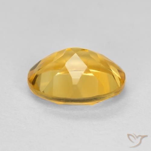 9,17 ctw natürlicher Golden Citrin, Oval, VS