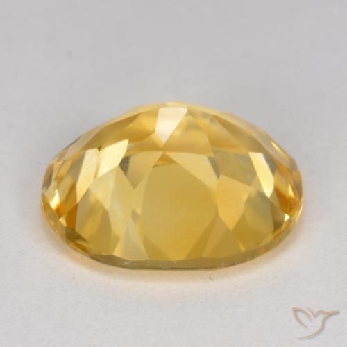 9,17 ctw natürlicher gold-orange Citrin, Oval, VS