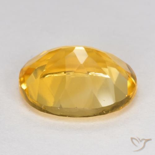 9,17 ctw natürlicher Mittelgold Citrin, Oval, VS