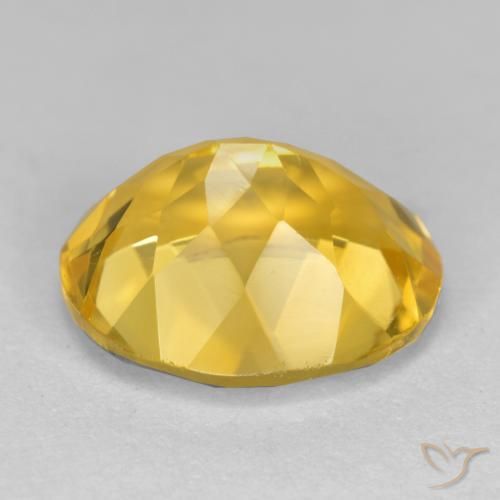 9,17 ctw natürlicher Golden Citrin, Oval, VS