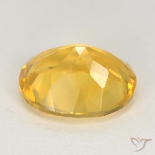 9,17 ctw natürlicher Golden Citrin, Oval, VS