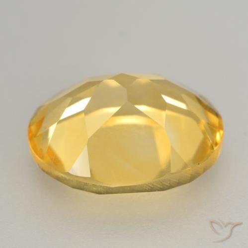 9,17 ctw natürlicher Mittleres Gold Citrin, Oval, VVS-VS