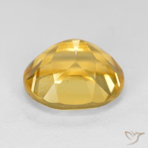 9,17 ctw natürlicher Golden Citrin, Oval, VS