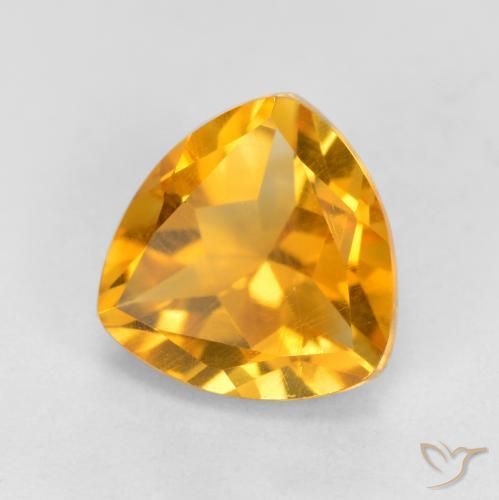 9,17 ctw natürlicher Mittelorange Citrin, Trillion, VS