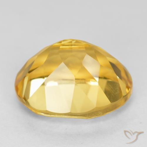 9,17 ctw natürlicher Mittleres Gold Citrin, Oval, VVS-VS