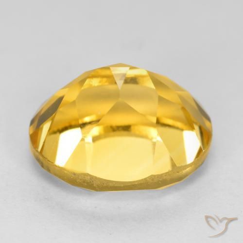 9,17 ctw natürlicher Mittleres Gold Citrin, Oval, VVS