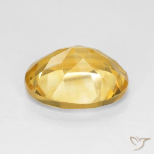 9,17 ctw natürlicher Mittleres Gold Citrin, Oval, VVS