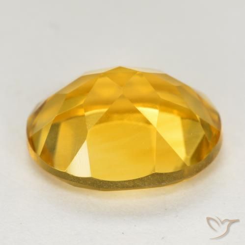 9,17 ctw natürlicher Helles Gold Citrin, Oval, VVS-VS