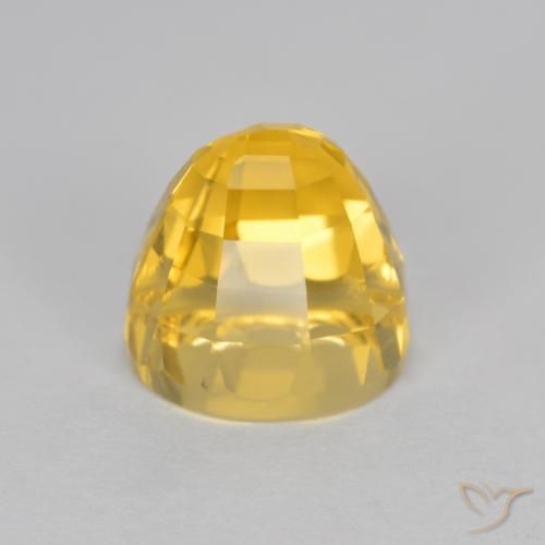 9,17 ctw natürlicher Mittleres Gold Citrin, Fantasie, VVS-VS