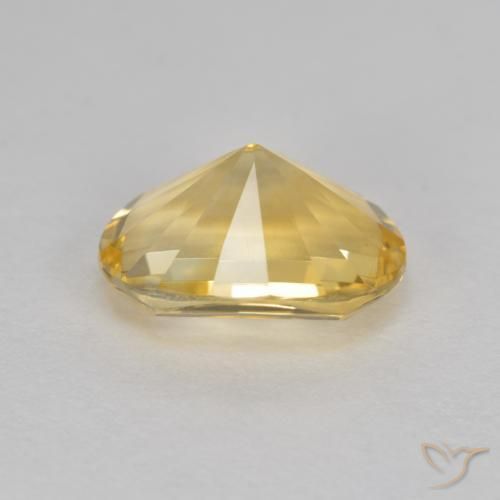 9,17 ctw natürlicher Golden Citrin, Oval, VVS