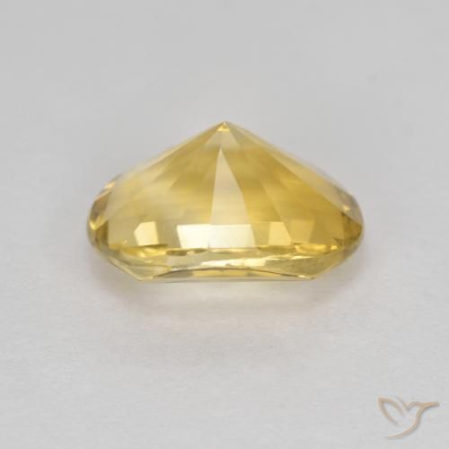 9,17 ctw natürlicher Gold-gelb Citrin, Oval, VVS