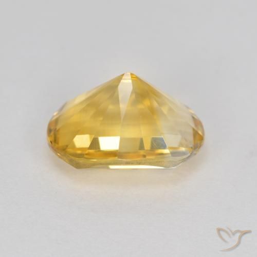 9,17 ctw natürlicher Golden Citrin, Oval, VVS