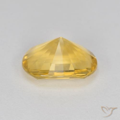 9,17 ctw natürlicher Golden Citrin, Oval, VVS