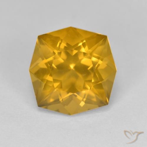 3.72ct Natürlicher Gold-Orange Citrin, Fantasie, VVS-VS