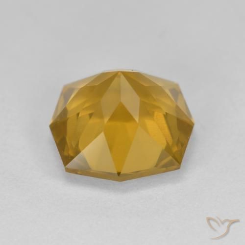 9,17 ctw natürlicher Gold-Orange Citrin, Fantasie, VVS-VS