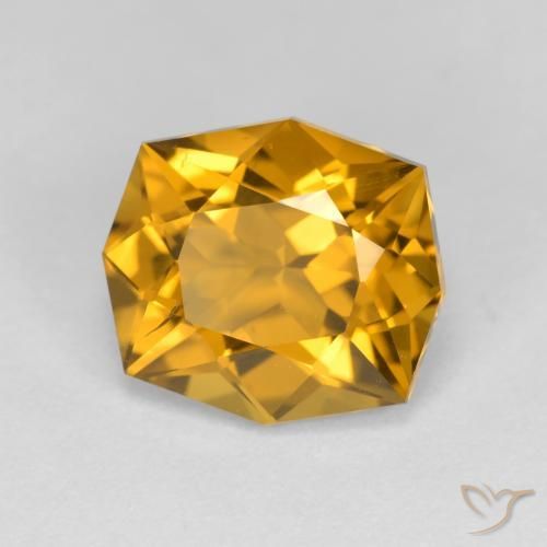 9,17 ctw natürlicher Golden Citrin, Fantasie, VS