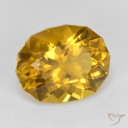 9,17 ctw natürlicher Mittleres Gold Citrin, Fantasie, VS