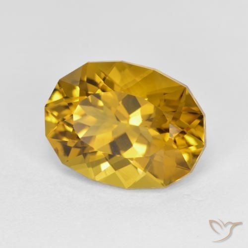 9,17 ctw natürlicher Mittleres Gold Citrin, Fantasie, VS