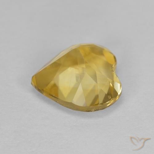 9,17 ctw natürlicher Golden Citrin, Herz, VS