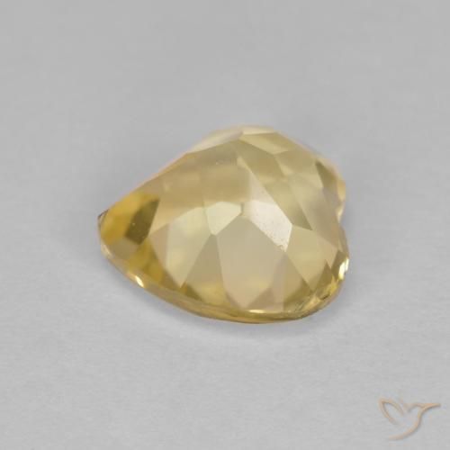 9,17 ctw natürlicher Gelblich Gold Citrin, Herz, VS